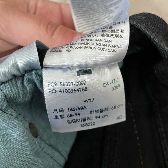 Levi’s 501 High Rise Shorts 27 - Picture 4 of 5